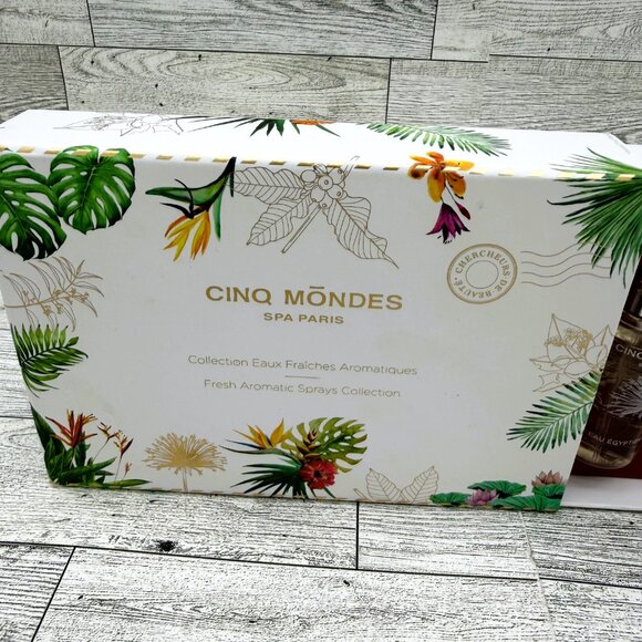 Brand New Cinq Mōndes Spa Paris Fresh Aromatic Sprays Collection (4*0.85 FL OZ) - Picture 3 of 5